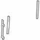 Hyundai 82520-26000 Channel Assembly-Front Door QUADRA Hyundai 82520-26000 Channel Assembly-Front Door QUADRA