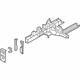Hyundai 64605-2V100 Front Side Member Assembly Left Hand