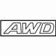 Hyundai 86341-2S500 Awd Emblem(Badge) Hyundai 86341-2S500 Awd Emblem(Badge)