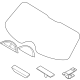 Hyundai 87110-CW000 Tail Gate Glass Assembly Hyundai 87110-CW000 Tail Gate Glass Assembly