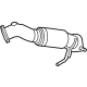 Hyundai 28610-HB100 Front Muffler Assembly Hyundai 28610-HB100 Front Muffler Assembly