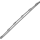 Hyundai 86137-GI000 BRACKET-W/S MLDG MTG,LH Hyundai 86137-GI000 BRACKET-W/S MLDG MTG,LH