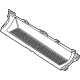Hyundai 84779-BE000-NNB TRAY ASSY-CRASH PAD,RH Hyundai 84779-BE000-NNB TRAY ASSY-CRASH PAD,RH