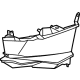Hyundai 86543-KL000 Front Bumper Air Duct Left Hand Hyundai 86543-KL000 Front Bumper Air Duct Left Hand