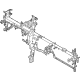 Hyundai 84410-P0AB0 BAR ASSY-COWL CROSS Hyundai 84410-P0AB0 BAR ASSY-COWL CROSS