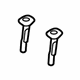 Hyundai 88722-F2000-T9Y Headrest Guide Assembly Without Lever