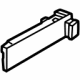 Hyundai 857C1-BE000-NNB COVER PLATE LUGG-SIDE TRAY,LH
