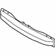 Hyundai 86631-3L100 Rear Bumper Rail Hyundai 86631-3L100 Rear Bumper Rail