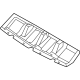 Hyundai 86670-CW100 Rear Bumper Skid Plate Hyundai 86670-CW100 Rear Bumper Skid Plate