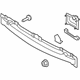 Hyundai 86630-3N000 Rear Bumper Rail Assembly Hyundai 86630-3N000 Rear Bumper Rail Assembly