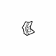 Hyundai 65596-J3000 Reinforcement-Rear Floor Wheel House,RH Hyundai 65596-J3000 Reinforcement-Rear Floor Wheel House,RH