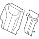 Hyundai 89450-S1000 Pad Assembly-2ND Back,RH Hyundai 89450-S1000 Pad Assembly-2ND Back,RH