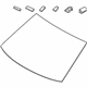 Hyundai 86111-CM580 Windshield Glass Hyundai 86111-CM580 Windshield Glass
