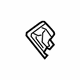 Hyundai 84516-J0000-PKG Bezel-Glove Box STRIKER,RH Hyundai 84516-J0000-PKG Bezel-Glove Box STRIKER,RH