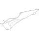 Hyundai 85860-KL000-NNB Rear Pillar Trim Assembly Right Hand