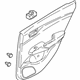 Hyundai 83307-J0030-ECF Rear Door Trim Panel Assembly Left Hand Hyundai 83307-J0030-ECF Rear Door Trim Panel Assembly Left Hand