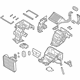 Hyundai 97205-B1200 Heater & Evaporator Assembly Hyundai 97205-B1200 Heater & Evaporator Assembly