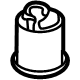 Hyundai 55418-L1100 Suspension Crossmember Bushing Hyundai 55418-L1100 Suspension Crossmember Bushing