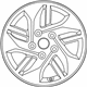 Hyundai 52910-K2100 Aluminium Wheel Assembly Hyundai 52910-K2100 Aluminium Wheel Assembly