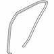 Hyundai 83110-3S000-RY Rear Door Body Side Weatherstrip Left Hand