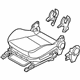 Hyundai 88200-2M050-N3B Front Passenger Seat Cushion Assembly