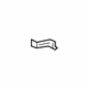 Hyundai 86635-F2AA0 Bracket-RR Rail LWR MTG Hyundai 86635-F2AA0 Bracket-RR Rail LWR MTG