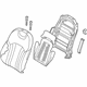 Hyundai 88400-B1100-PHR Front Passenger Seat Back Assembly Hyundai 88400-B1100-PHR Front Passenger Seat Back Assembly