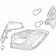 Hyundai 92402-G3010 Rear Combination Lamp Assembly Right Hand