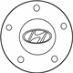 Hyundai 52961-25030 Center Cap Hyundai 52961-25030 Center Cap