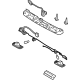 Hyundai 92530-S2500 BRKT Assembly-License Plate Lamp M Hyundai 92530-S2500 BRKT Assembly-License Plate Lamp M