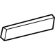 Hyundai 866V3-R6000 PAD-RR BUMPER NO.3 Hyundai 866V3-R6000 PAD-RR BUMPER NO.3