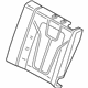 Hyundai 89350-J3000 Rear Seat Back Pad Assembly Left Hand