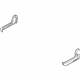 Hyundai 89173-4D110-CS Shield Cover-2ND Inner Bench ,LH Hyundai 89173-4D110-CS Shield Cover-2ND Inner Bench ,LH