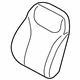Hyundai 88350-S2000 Front Seat Back Pad Assembly Left Hand Hyundai 88350-S2000 Front Seat Back Pad Assembly Left Hand