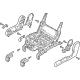 Hyundai 89230-GI000-NNB FRAME ASSY-RR SEAT CUSH,RH Hyundai 89230-GI000-NNB FRAME ASSY-RR SEAT CUSH,RH