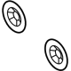 Hyundai 89391-2V000 Spring Nut Hyundai 89391-2V000 Spring Nut
