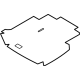 Hyundai 89245-PI000 COVER-RR CUSHION ANTI NOISE,RH Hyundai 89245-PI000 COVER-RR CUSHION ANTI NOISE,RH