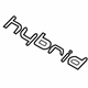 Hyundai 86330-E6000 Hybrid Emblem Hyundai 86330-E6000 Hybrid Emblem