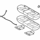 Hyundai 89100-E6KA0-STG Rear Seat Cushion Assembly Hyundai 89100-E6KA0-STG Rear Seat Cushion Assembly