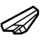 Hyundai 655Q8-GI000 REINF-RR FLOOR FR CROSS SIDE,L Hyundai 655Q8-GI000 REINF-RR FLOOR FR CROSS SIDE,L