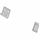 Hyundai 89410-3V500 Frame & Lock Assembly-Rear Seat Back Hyundai 89410-3V500 Frame & Lock Assembly-Rear Seat Back