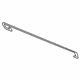 Hyundai 79273-25000 Trunk Lid Hinge Torsion Bar Left Hand Hyundai 79273-25000 Trunk Lid Hinge Torsion Bar Left Hand