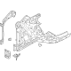 Hyundai 64500-CL000 Panel Complete Fender Apron Left Hand Hyundai 64500-CL000 Panel Complete Fender Apron Left Hand