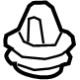 Hyundai 85849-B1000 Trim Mounting Clip Hyundai 85849-B1000 Trim Mounting Clip