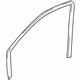 Hyundai 82110-39000-LK Front Door Body Side Weatherstrip Left Hand