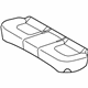 Hyundai 89100-2S100-TMA Rear Seat Cushion Assembly Hyundai 89100-2S100-TMA Rear Seat Cushion Assembly