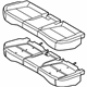 Hyundai 89100-J9010-SKN Rear Seat Cushion Assembly Hyundai 89100-J9010-SKN Rear Seat Cushion Assembly