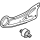 Hyundai 55280-K4000 Arm Assembly-RR Trailing Arm,RH Hyundai 55280-K4000 Arm Assembly-RR Trailing Arm,RH