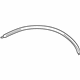 Hyundai 86382-1E001 Tape-Rear Door Black Frame Upper,LH Hyundai 86382-1E001 Tape-Rear Door Black Frame Upper,LH
