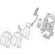 Hyundai 88400-L1020-VSM Front Seat Back Assembly Right Hand Hyundai 88400-L1020-VSM Front Seat Back Assembly Right Hand